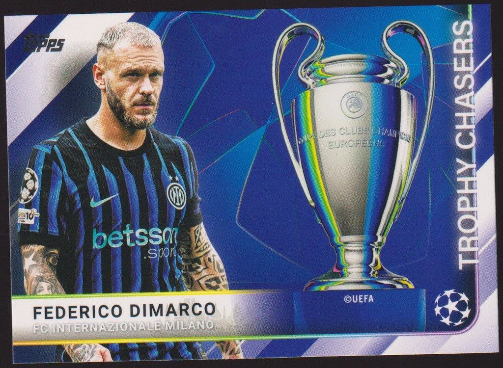 Topps Champions 2025-26 Federico Dimarco FC Internazionale Milano Parallel – Bild 1