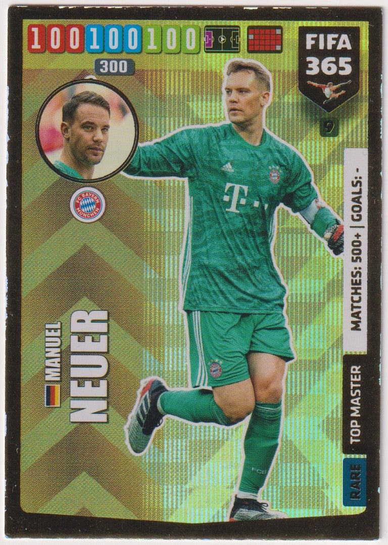 Panini FIFA 365 Manuel Neuer FC Bayern München Parallel Rare Nr. 300 – Bild 1