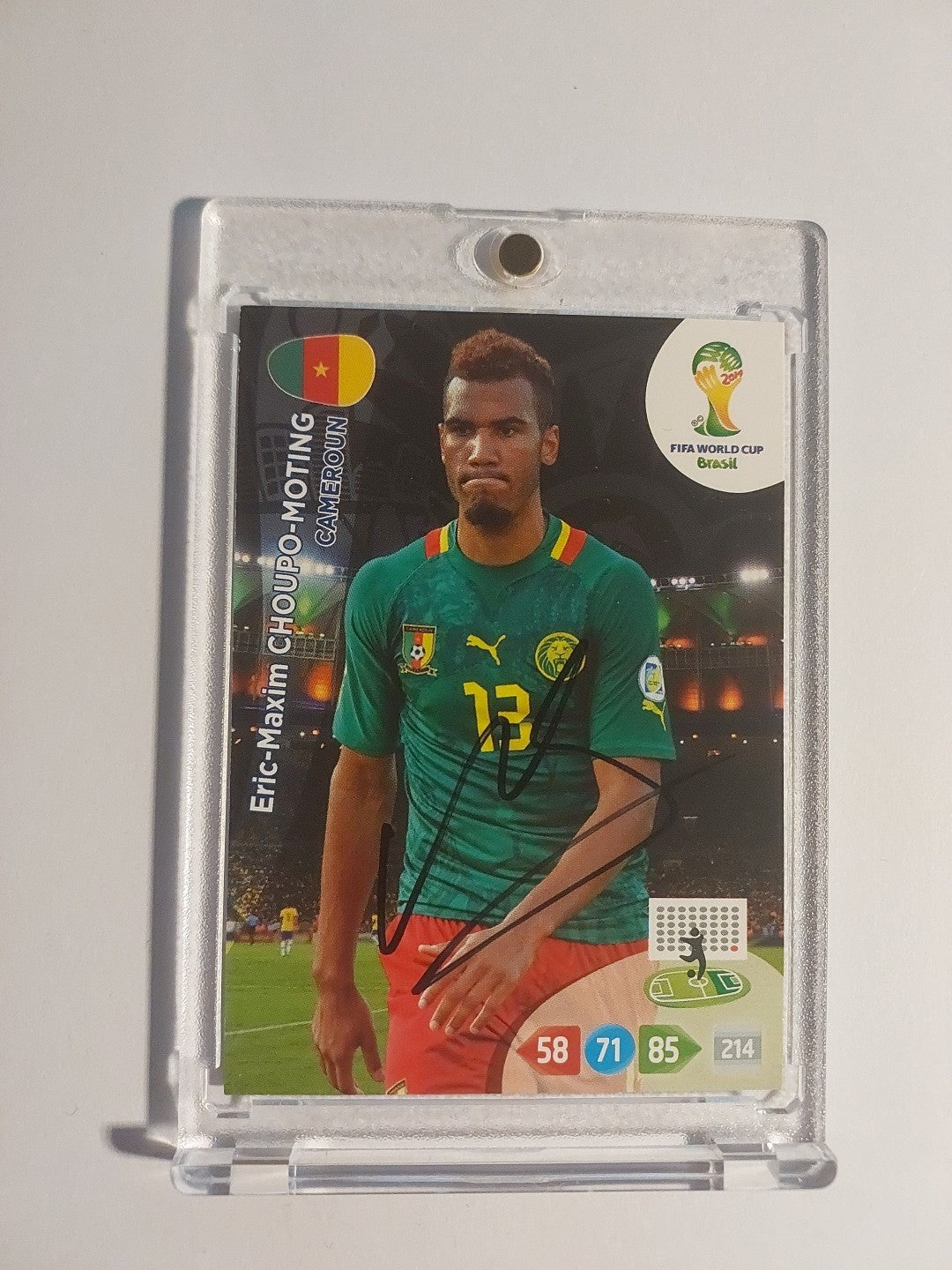 Panini 2013-14 Eric Maxim Choupo-Moting Kamerun Bayern On Card Auto Parallel – Bild 1