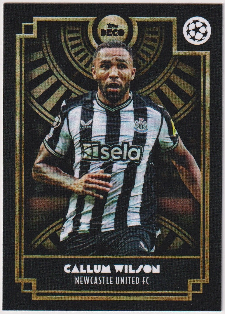 Topps Deco 2023-24 Callum Wilson Newcastle United FC Parallel Rare – Bild 1