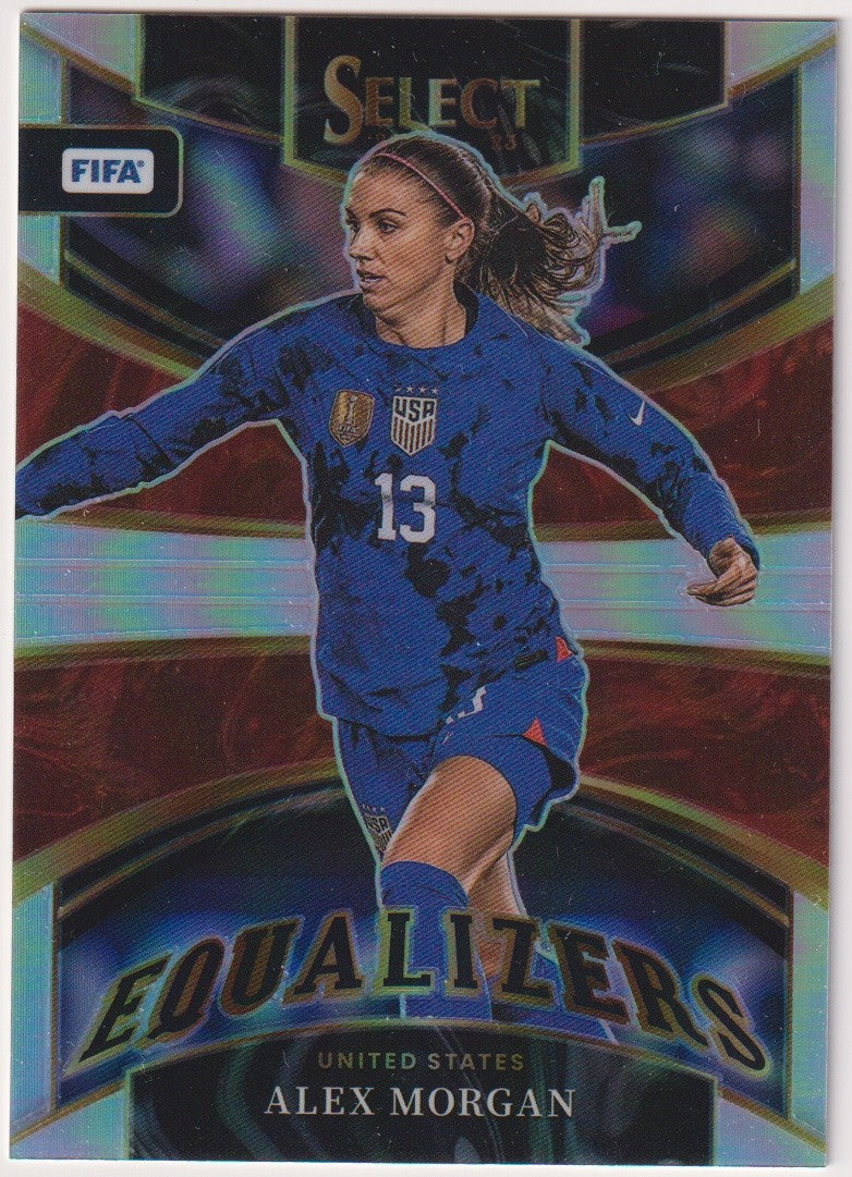 Panini Select 2022-23 Alex Morgan United States Women's National Team Parallel – Bild 1