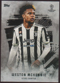 Topps 2021-22 Weston McKennie Juventus Parallel Rare – Bild 1