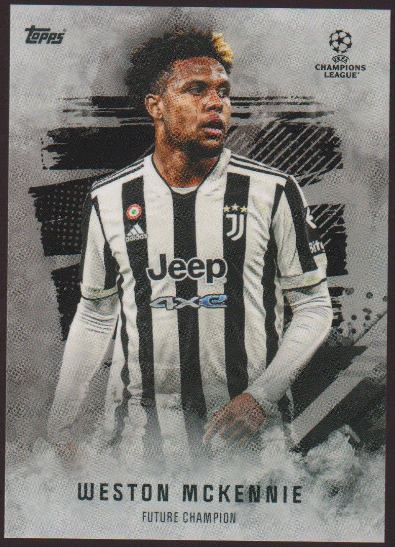 Topps 2021-22 Weston McKennie Juventus Parallel Rare – Bild 1