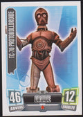 Topps Star Wars 2011 TC-70 Protokolldroide Republik TCG Rare #46 – Bild 1
