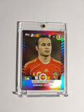 Topps Uefa Euro 2024 Andres Iniesta Spanien Parallel 16/25 Refractor Ultra Rare – Bild 1