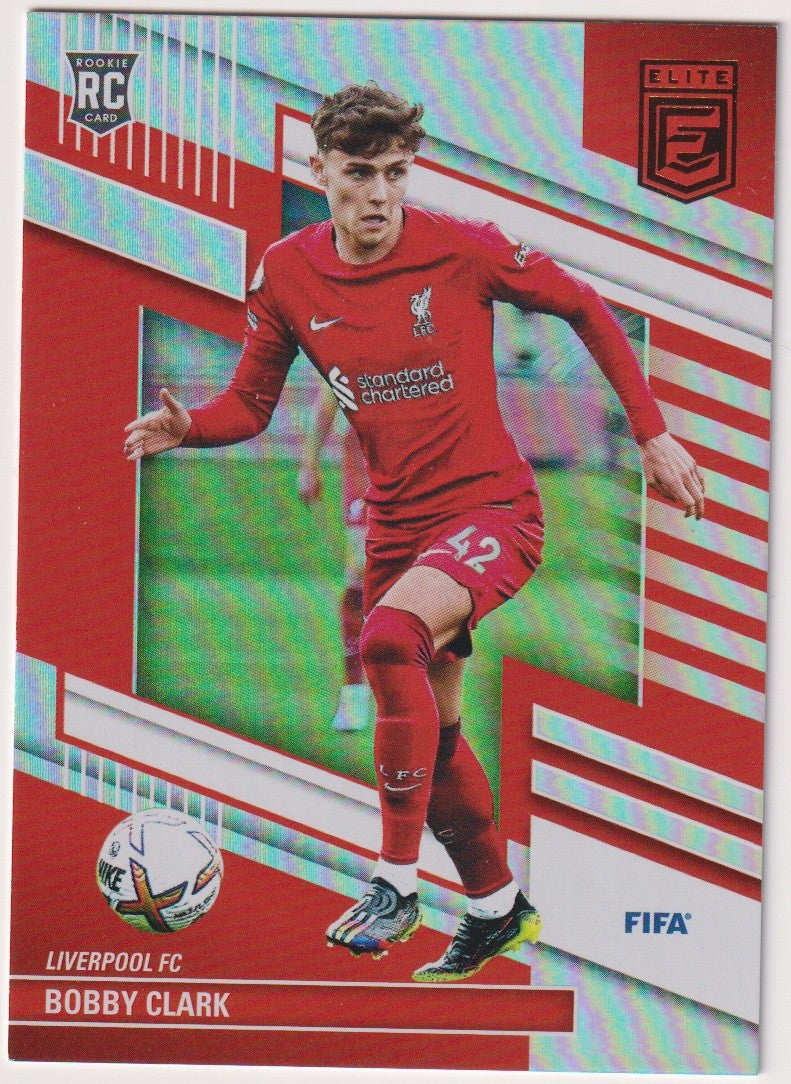 Panini DonRuss Elite Soccer 2022-23 Bobby Clark Rookie Liverpool Parallel Rare – Bild 1