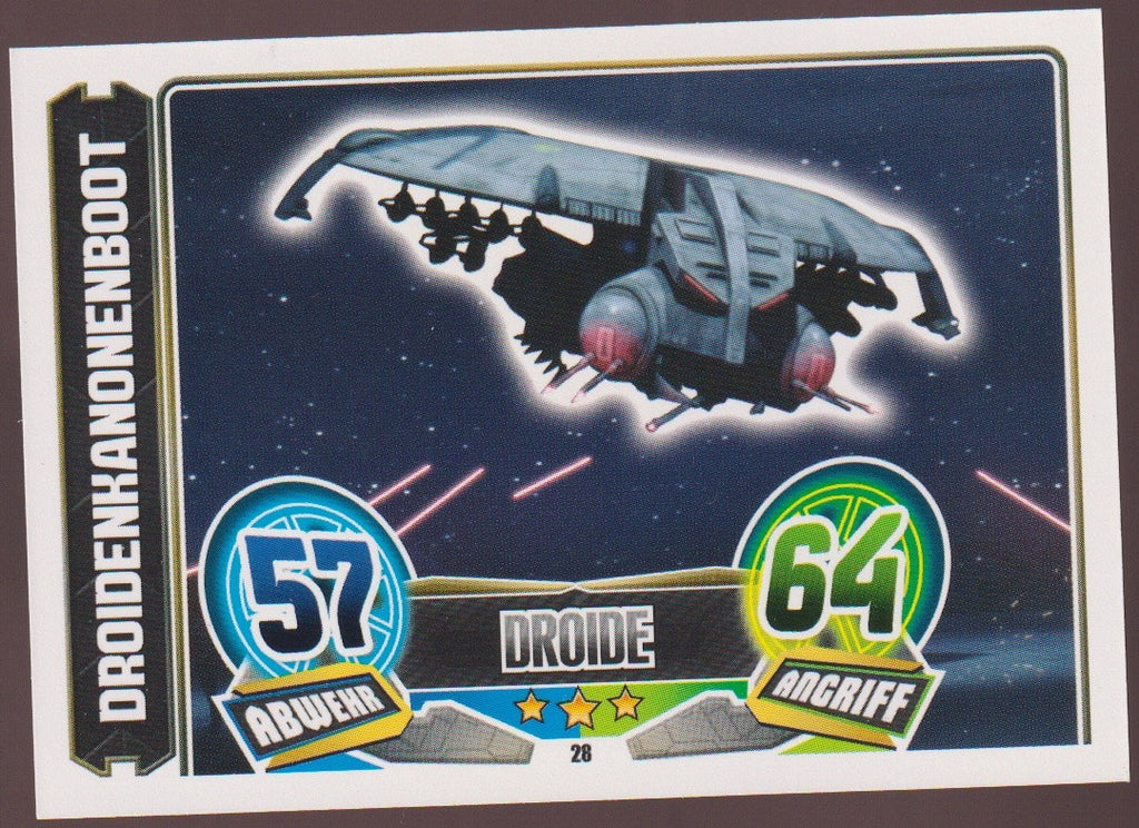 Topps Star Wars Droidenkanonenboot Seperatisten 2015 TCG Rare – Bild 1