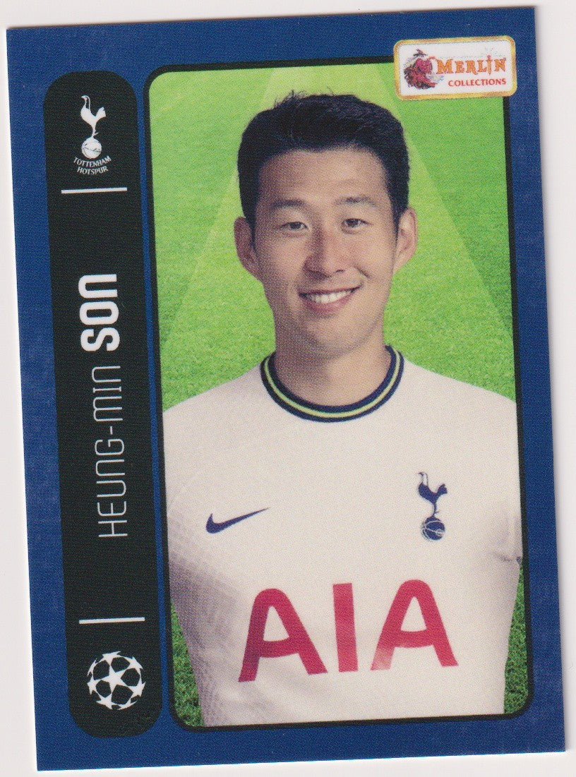 Topps Merlin 2021-22 Heung-min Son Tottenham Hotspur Champions League Parallel – Bild 1