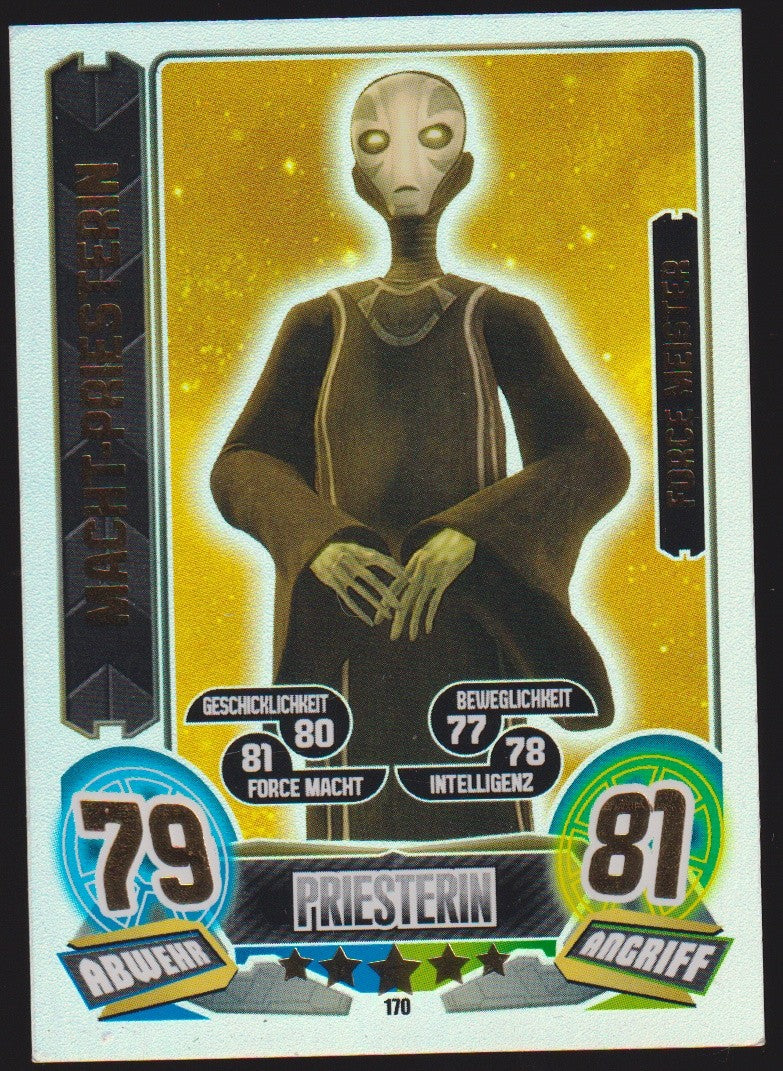 Topps Star Wars 2010 Macht-Priesterin Priesterin TCG Rare #170 – Bild 1