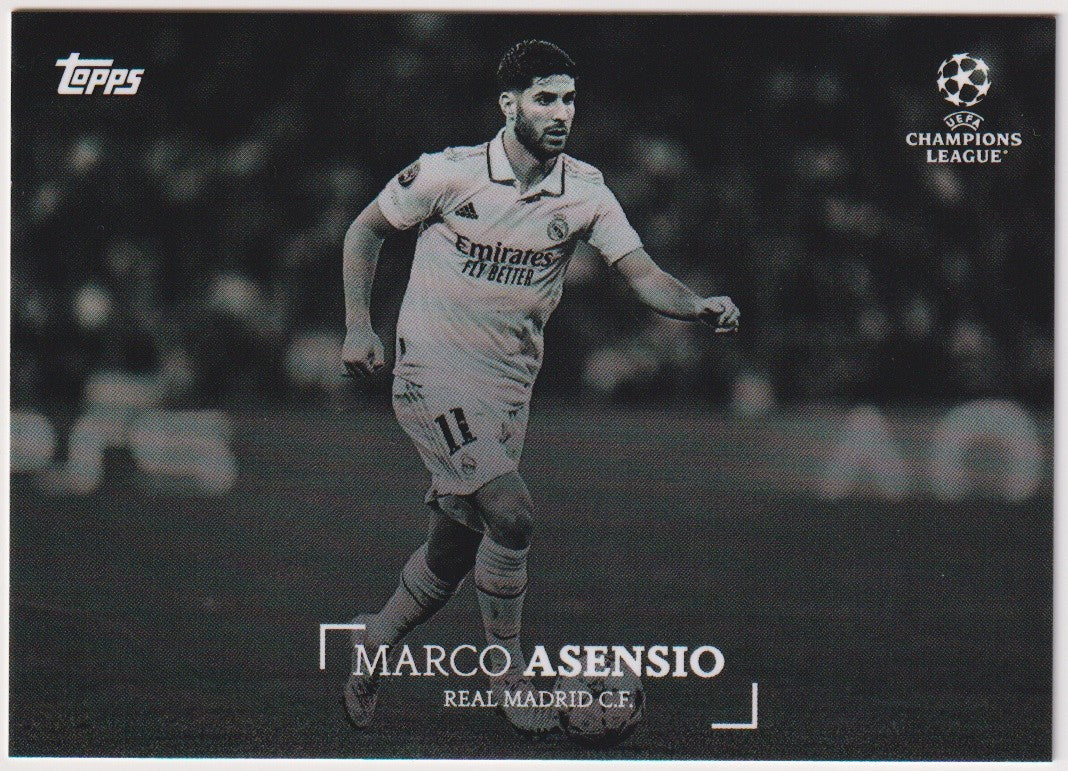 Topps 2022-23 Marco Asensio Real Madrid C.F. UEFA Champions League Parallel – Bild 1