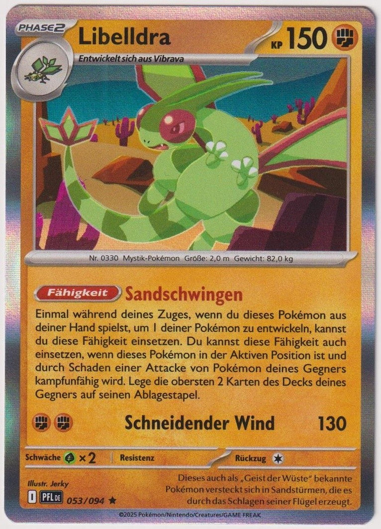 Pokemon TCG Flygon #53/094 Rare (R) Holo Deutsch 2025 – Bild 1