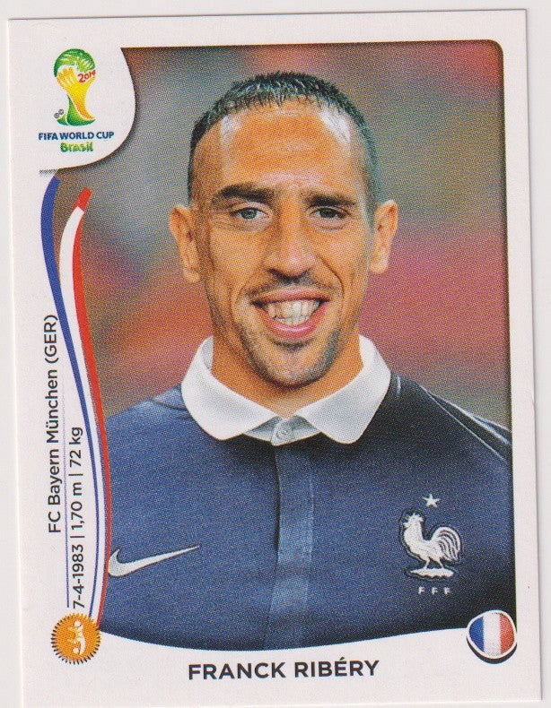 Panini 2014-15 Franck Ribéry FC Bayern München (GER) Parallel Rare – Bild 1
