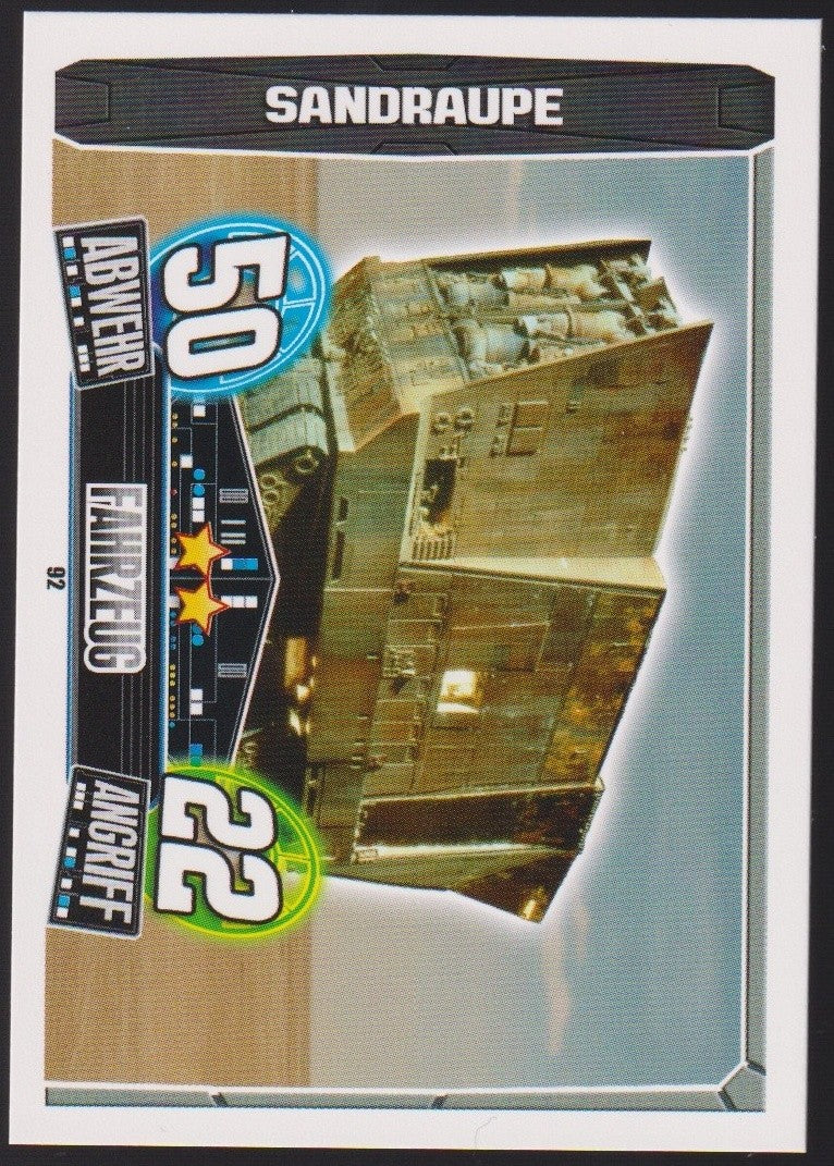 Topps Star Wars 2013 Sandraupe Fahrzeug Söldner (Film Version) TCG Rare #50 – Bild 1
