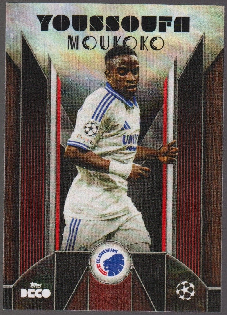 Topps Current 2024-25 Youssoufa Moukoko F.C. Copenhagen FC København Parallel – Bild 1