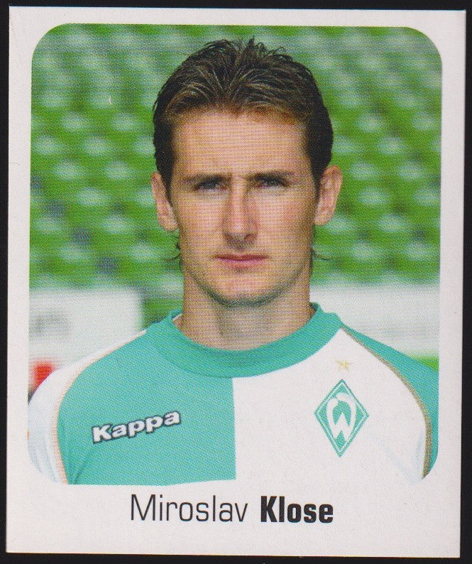 Panini Bundesliga 2006-07 Miroslav Klose Werder Bremen Vintage Parallel – Bild 1
