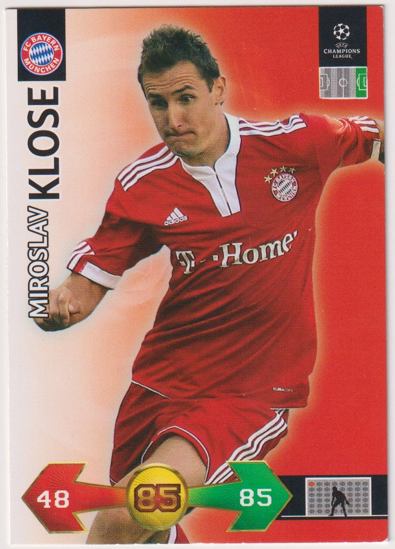 Panini Super Strikes 2009-10 Miroslav Klose FC Bayern München UEFA Champions – Bild 1