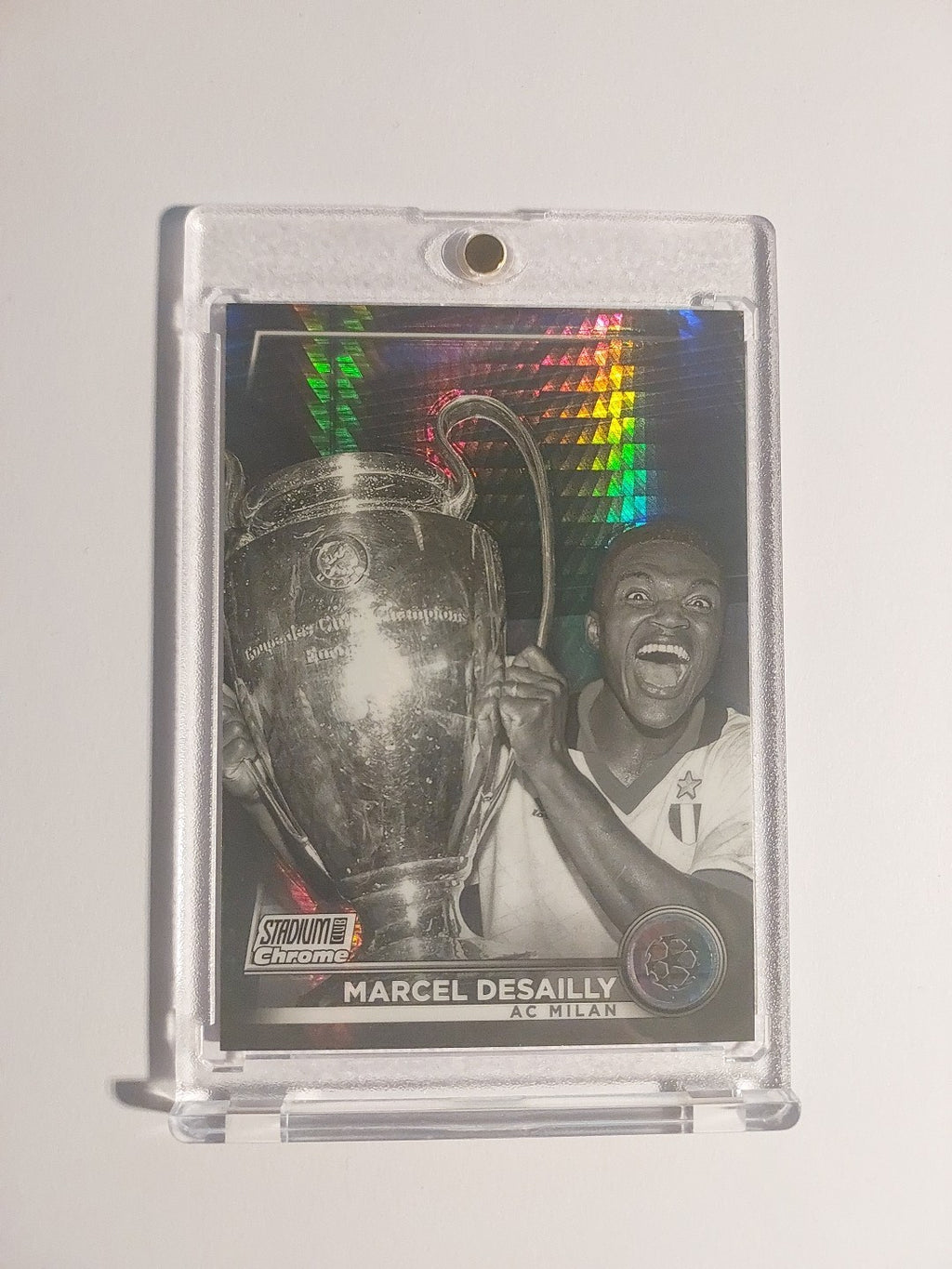 Topps Stadium Chrome 2023-24 Marcel Desailly AC Milan Numbered 217/350 Parallel – Bild 1