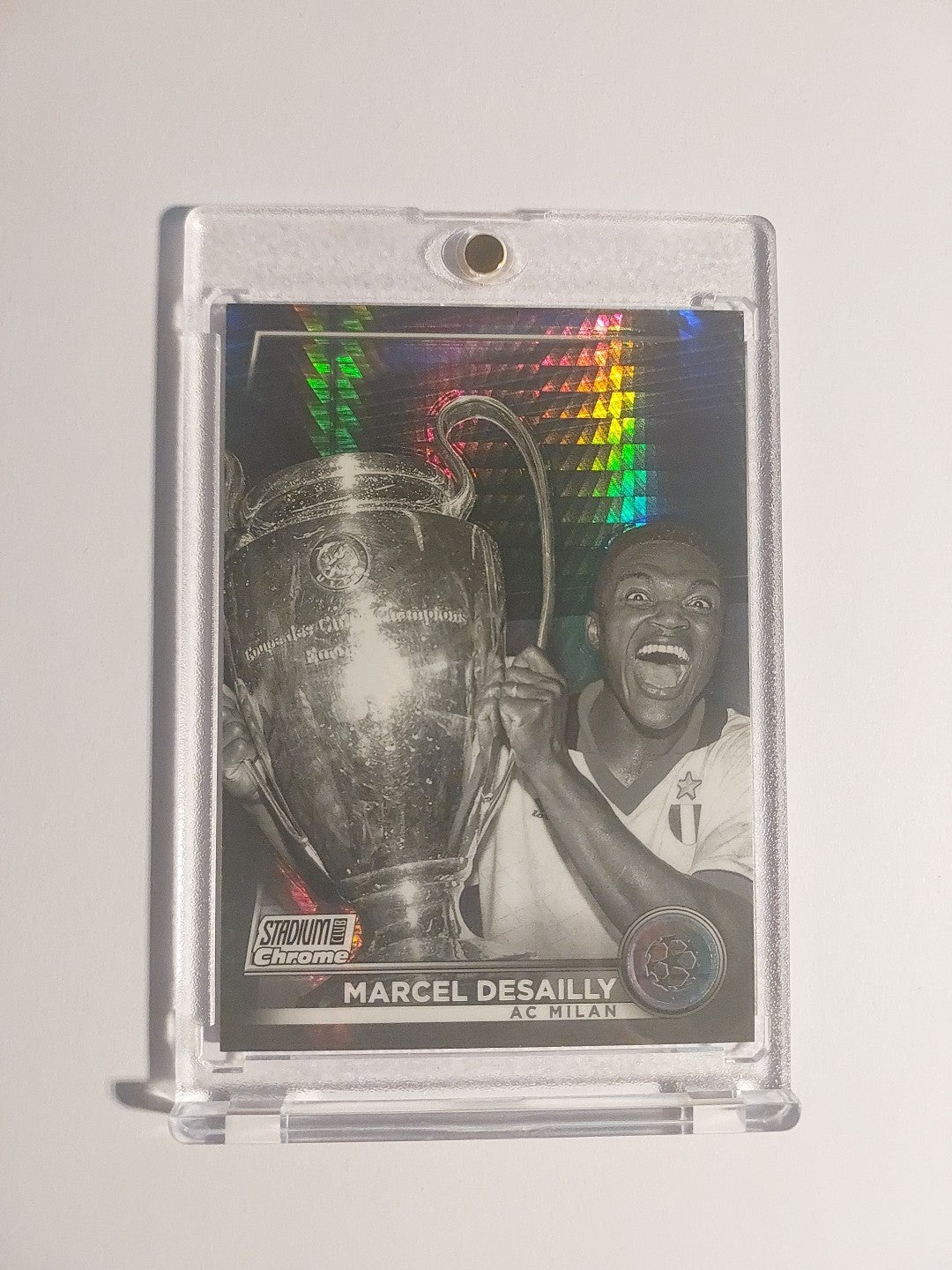 Topps Stadium Chrome 2023-24 Marcel Desailly AC Milan Numbered 217/350 Parallel – Bild 1