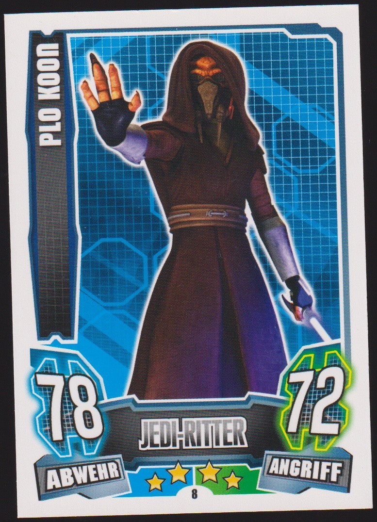 Topps Star Wars 2013 PLO KOON Republik Jedi-Ritter TCG Rare #78 – Bild 1