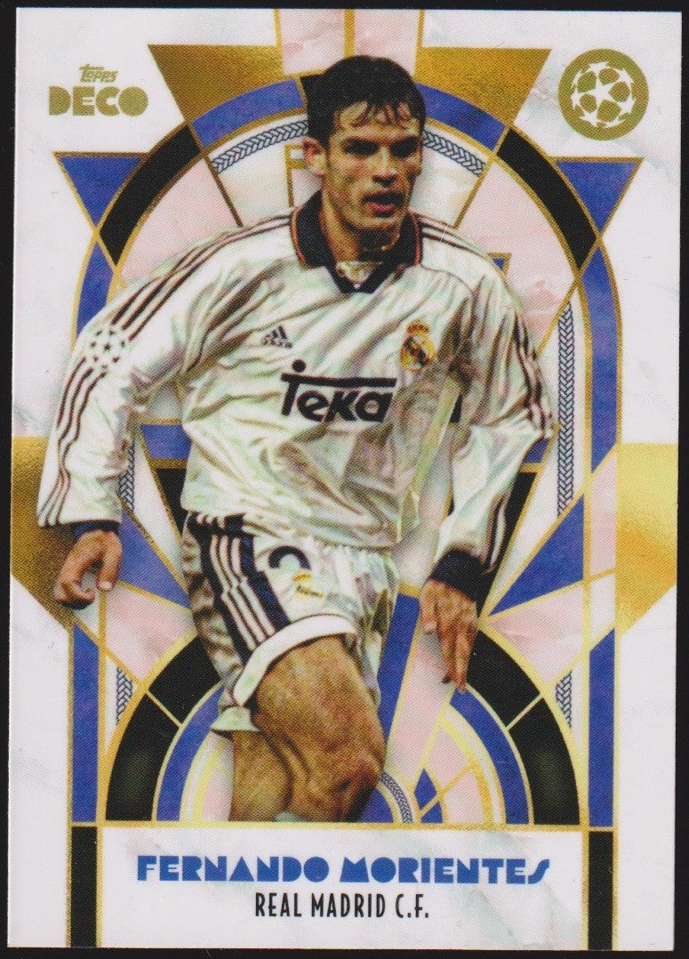 Topps 2023-24 Fernando Morientes Real Madrid C.F. Champions League Parallel – Bild 1