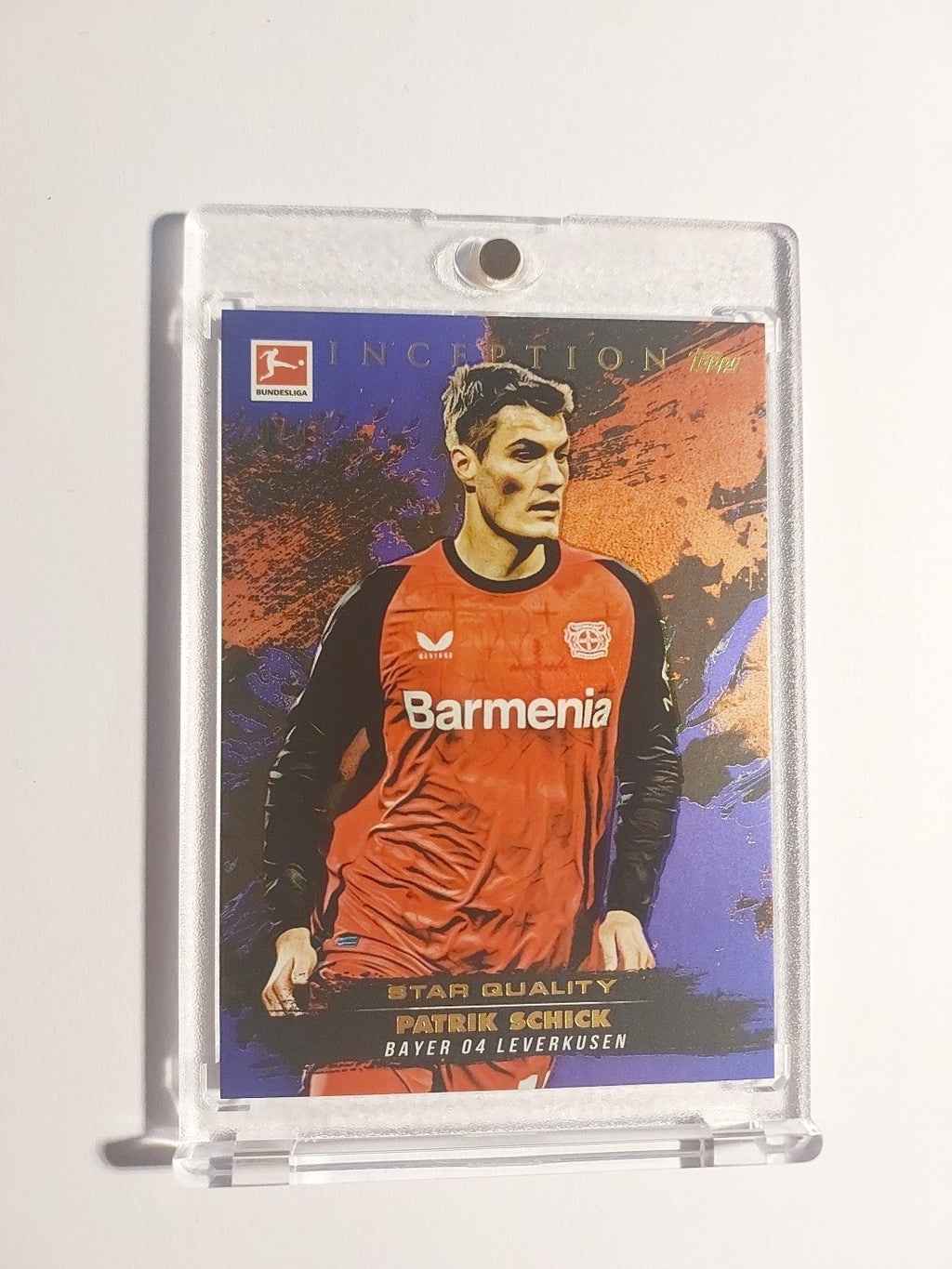 Topps Inception Bundesliga 24-25 Patrik Schick Leverkusen Nummeriert 28/49 – Bild 1
