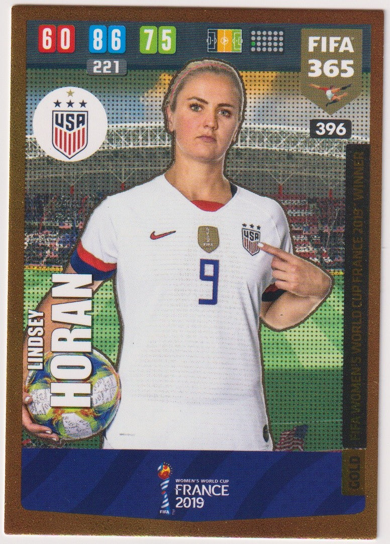 Panini FIFA 365 Lindsey Horan USA Parallel Rare Nr. 221 – Bild 1
