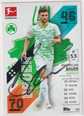 Topps Match Attax 2021-22 Maximilian Bauer On Card Auto SPVGG Greuther Fürth – Bild 1