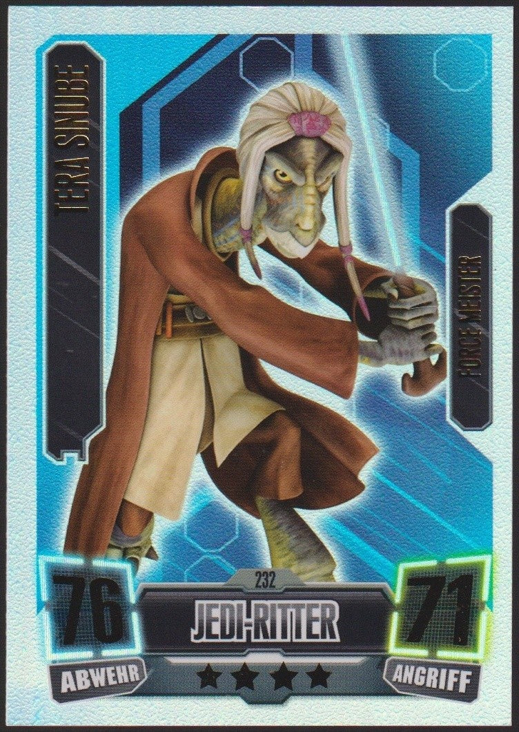 Topps Star Wars 2011 Tera Simuße Jedi Republik TCG Rare #232 – Bild 1