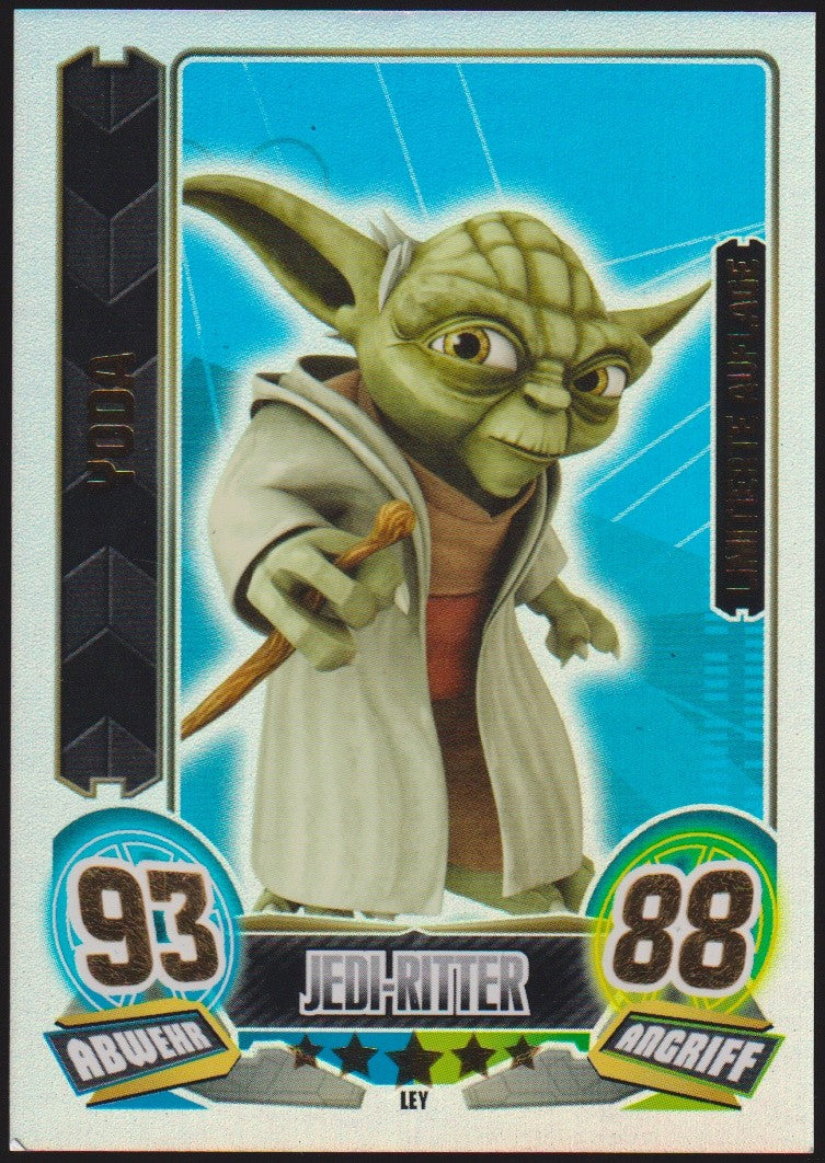 Topps Star Wars 2013 Yoda Jedi-Ritter Limited Edition TCG Rare #93 – Bild 1