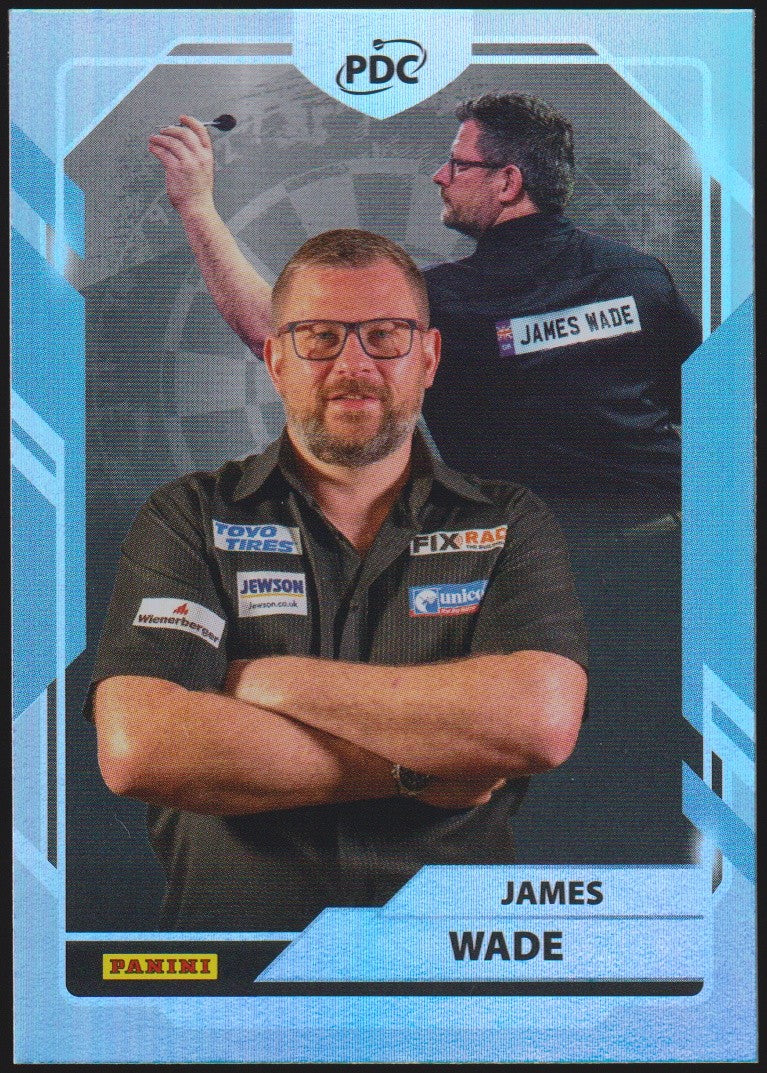 Panini PDC World Championship 2026 James Wade "The Machine" Refractor Parallel – Bild 1