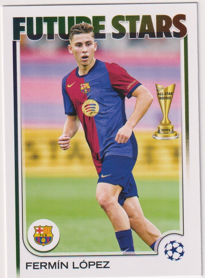 Topps Champions League 2025-26 Fermín López Rookie FC Barcelona Future Stars – Bild 1