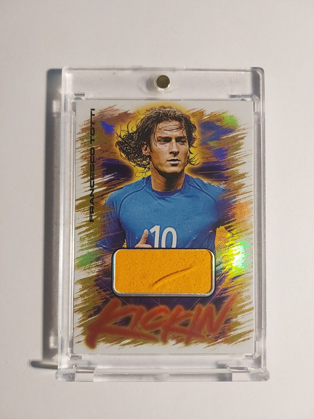 Futera Fans Selection 2025 Francesco Totti Patch Relic AS Rom Parallel 3/9 Rare – Bild 1