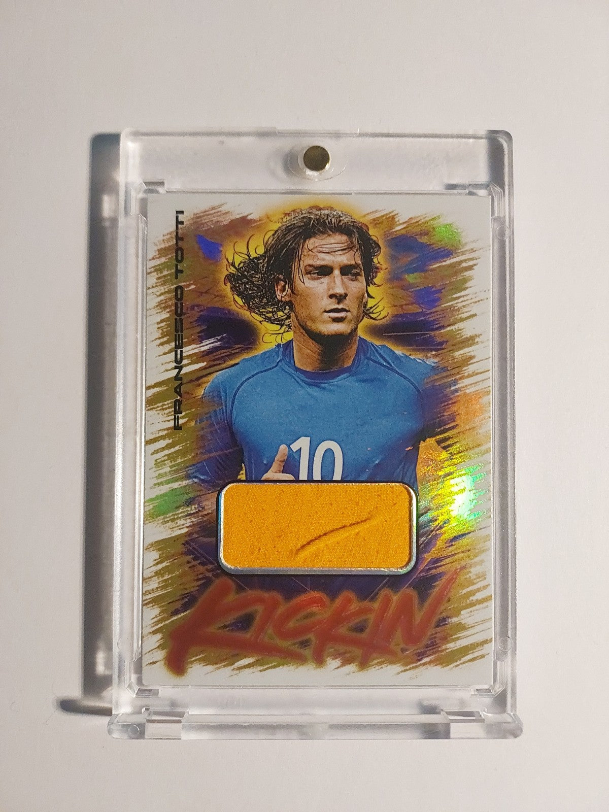 Futera Fans Selection 2025 Francesco Totti Patch Relic AS Rom Parallel 3/9 Rare – Bild 1