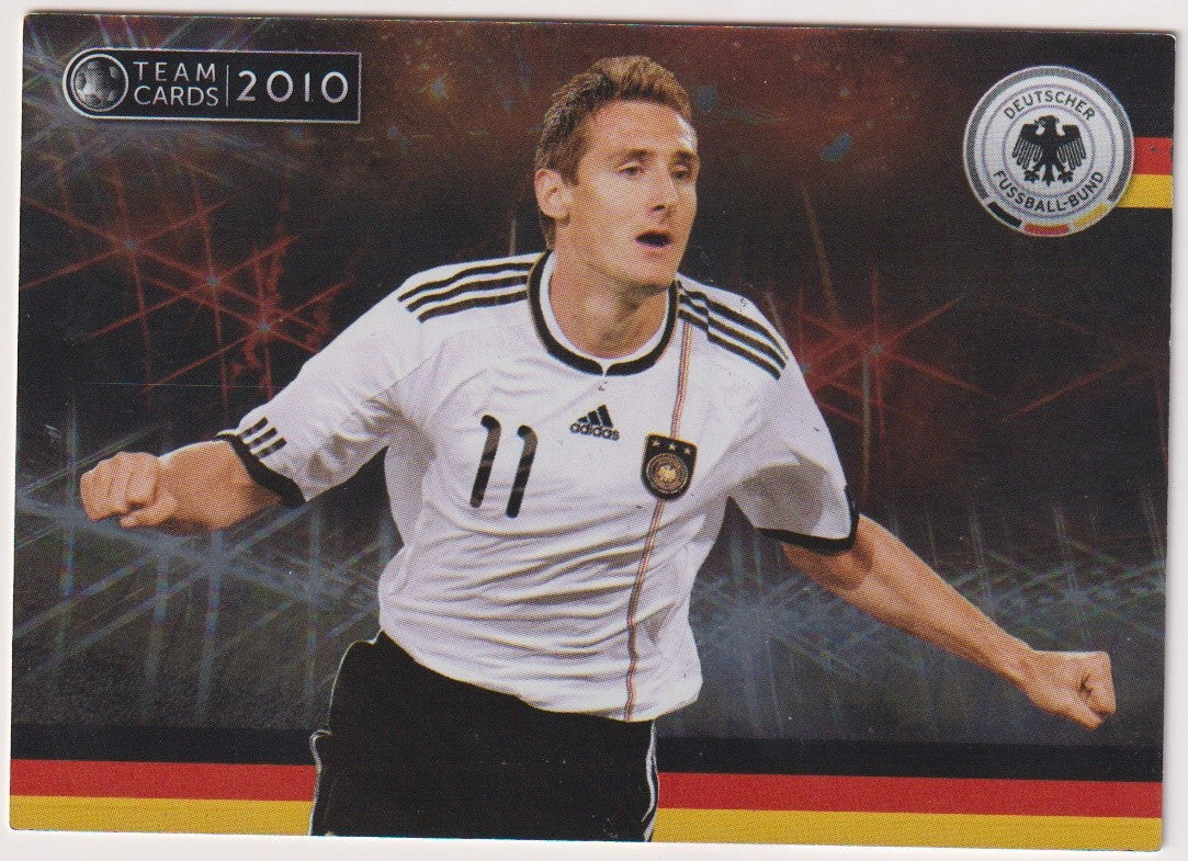 Panini Team Cards 2010 Miroslav Klose Deutschland Vintage Parallel Rare – Bild 1