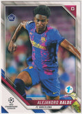 Topps 2021-22 Alejandro Balde Rookie FC Barcelona Parallel Rare – Bild 1