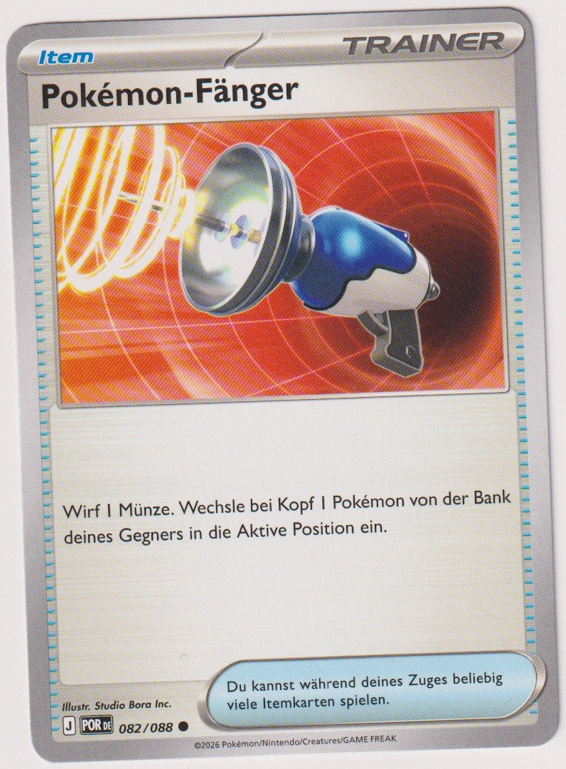 Pokemon TCG Pokémon-Fänger #082/088 Common (C) Deutsch 2026 – Bild 1