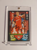 Topps Bundesliga 2020-21 Mitchell Weiser Bayer Leverkusen (On Card Auto) – Bild 1