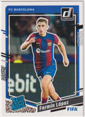 Panini Donruss Soccer 2023-24 Fermín López Rookie Barcelona Parallel – Bild 1