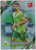 Topps Chrome 2024-25 Mohammed Amoura Rookie VfL Wolfsburg Parallel Refractor – Bild 1