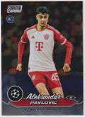 Topps Stadium Club 2023-24 Aleksandar Pavlovic Rookie FC Bayern München Parallel – Bild 1