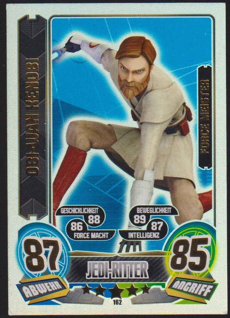 Topps Star Wars 2011 Obi-Wan Kenobi Republik Jedi TCG Ultra Rare #162 – Bild 1