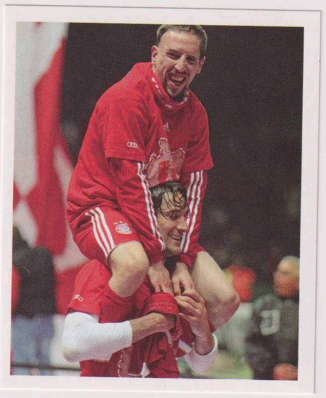 Panini 2008-09 Bundesliga Franck Ribery Bayern München Parallel Rare 495 – Bild 1