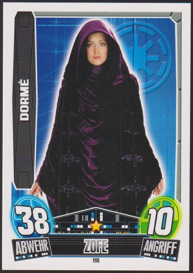 Topps Star Wars 2013 Dorme Zofe Republik (Film Version) TCG Rare #115 – Bild 1