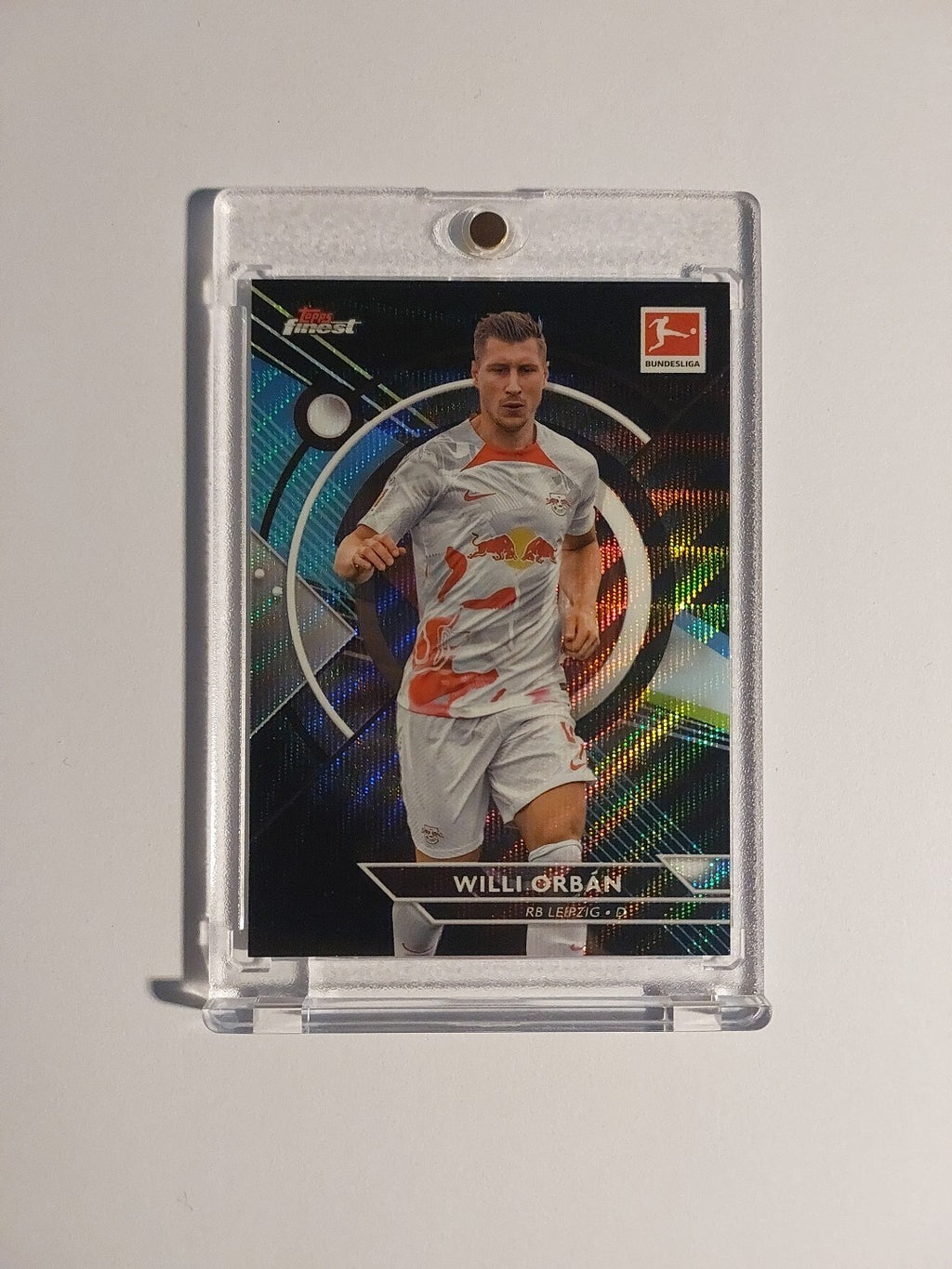 Topps Finest Bundesliga 2022-23 Willi Orban RB Leipzig Parallel 128/199 Rare Hit – Bild 1