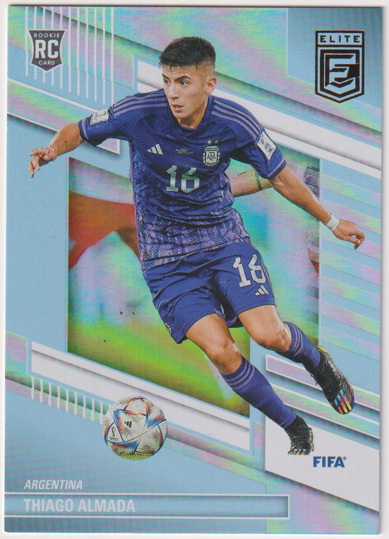 Panini 2022-23 Panini - DonRuss Elite FIFA Soccer 2022-23 Thiago Almada Rookie – Bild 1