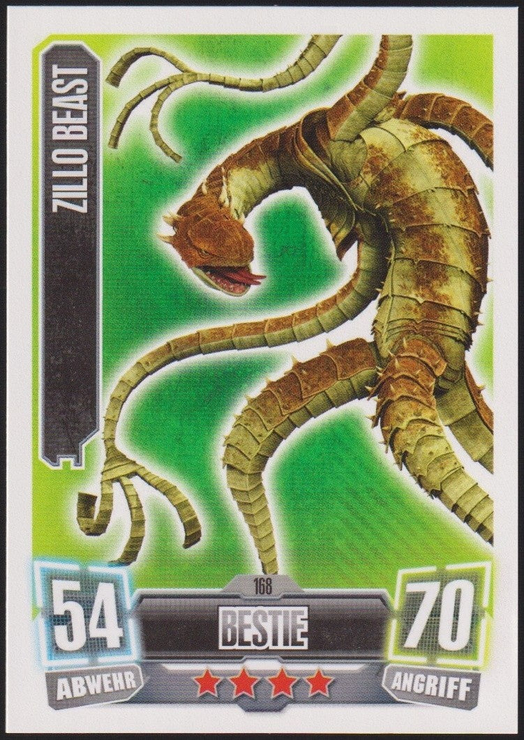 Topps Star Wars 2011 Zillo Beast Monster / Kreatur / Bestie TCG Rare #168 – Bild 1