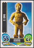 Topps Star Wars 2015 C-3PO Republik Droide TCG Rare Nr. 59/21 – Bild 1