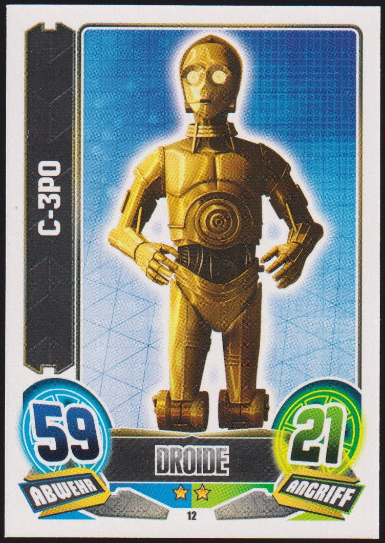 Topps Star Wars 2015 C-3PO Republik Droide TCG Rare Nr. 59/21 – Bild 1