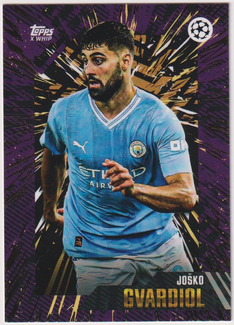 Topps X WHIP Josko Gvardiol Manchester City Parallel Rare – Bild 1