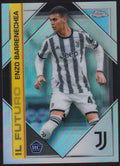 Topps Chrome 2022-23 Enzo Barrenechea Rookie Juventus Parallel Rare Nr. PP-8 – Bild 1